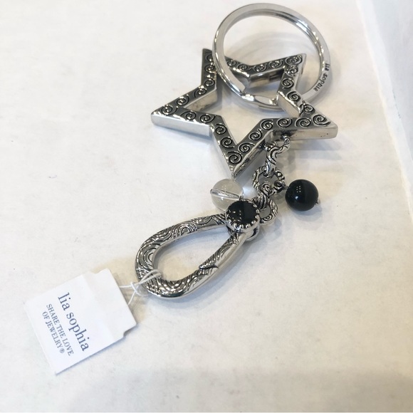 Lia Sophia Star Keychain (NWT) - Picture 2 of 6